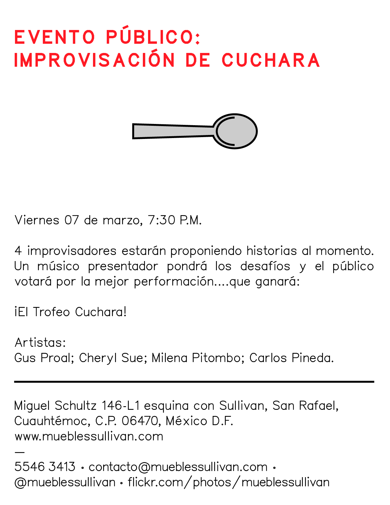 IMPROVISACIÓN DE CUCHARA
